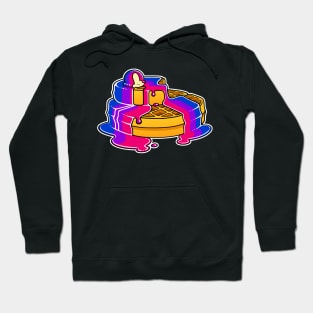 Bi Bisexual Pride Waffles LGBT Hoodie